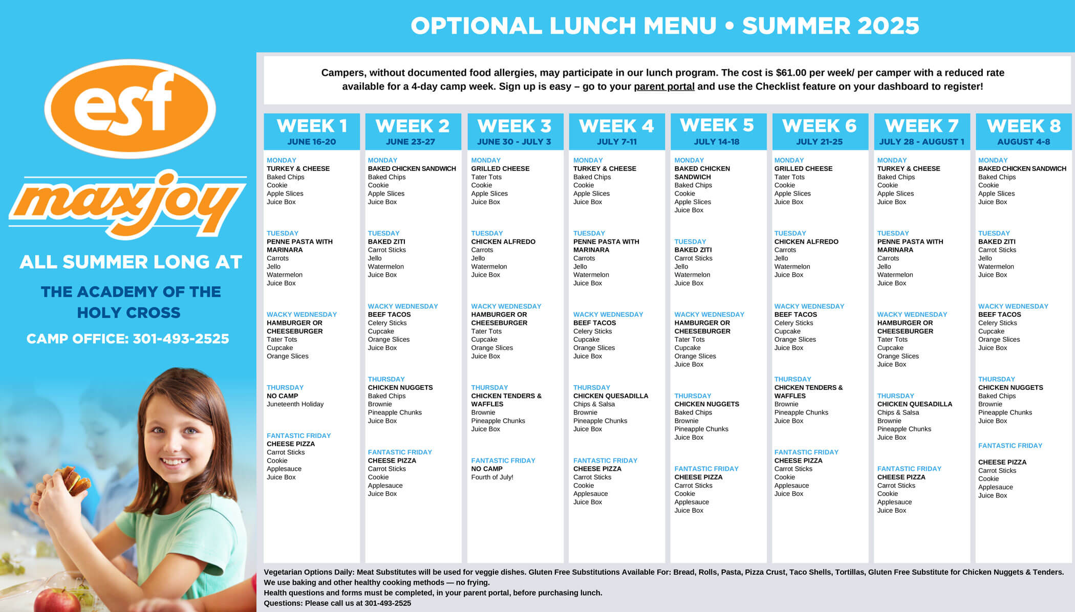 Summer 2025 Menu