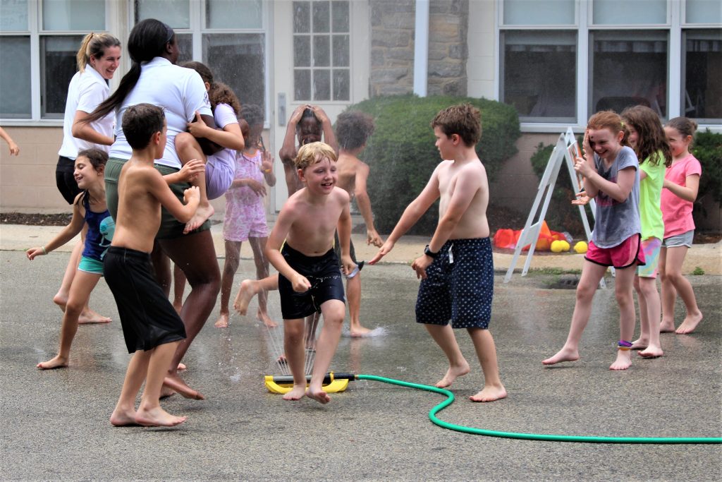 Sprinkler Fun In The Sun Esf Summer Camps Chestnut Hill College 