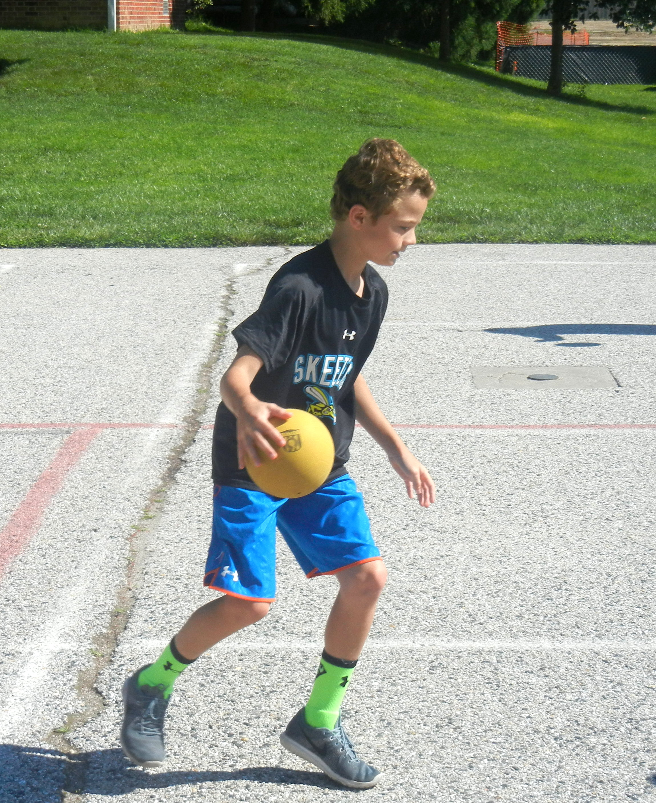 2 v. 2 Handball Skills Session ESF Summer Camps Gilman School