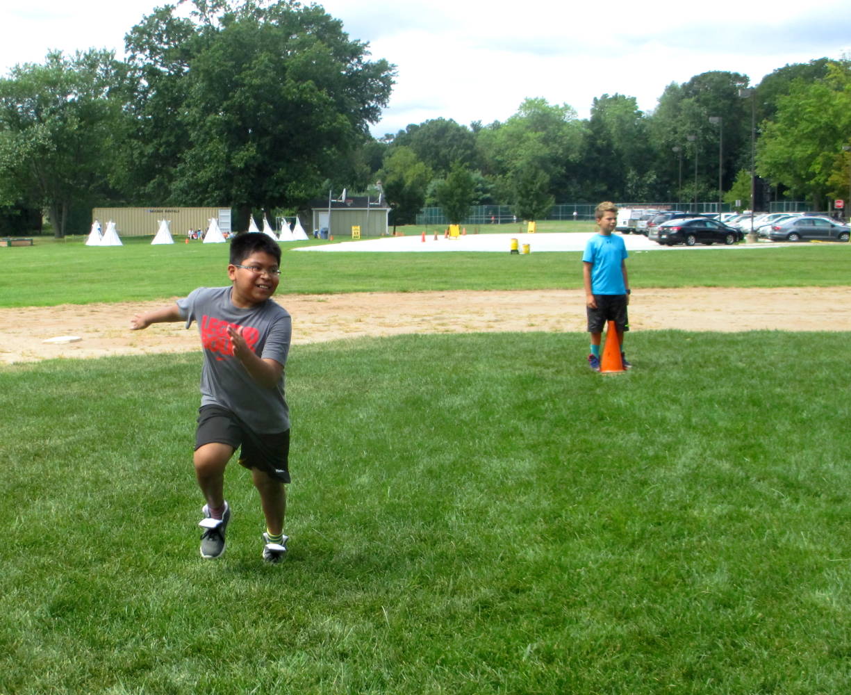 Kickball on the Diamond ESF Summer Camps Moorestown William Allen