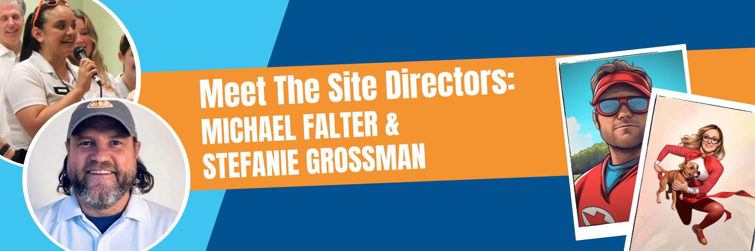 Meet the Site Directors:
Michael Falter & Stefanie Grossman