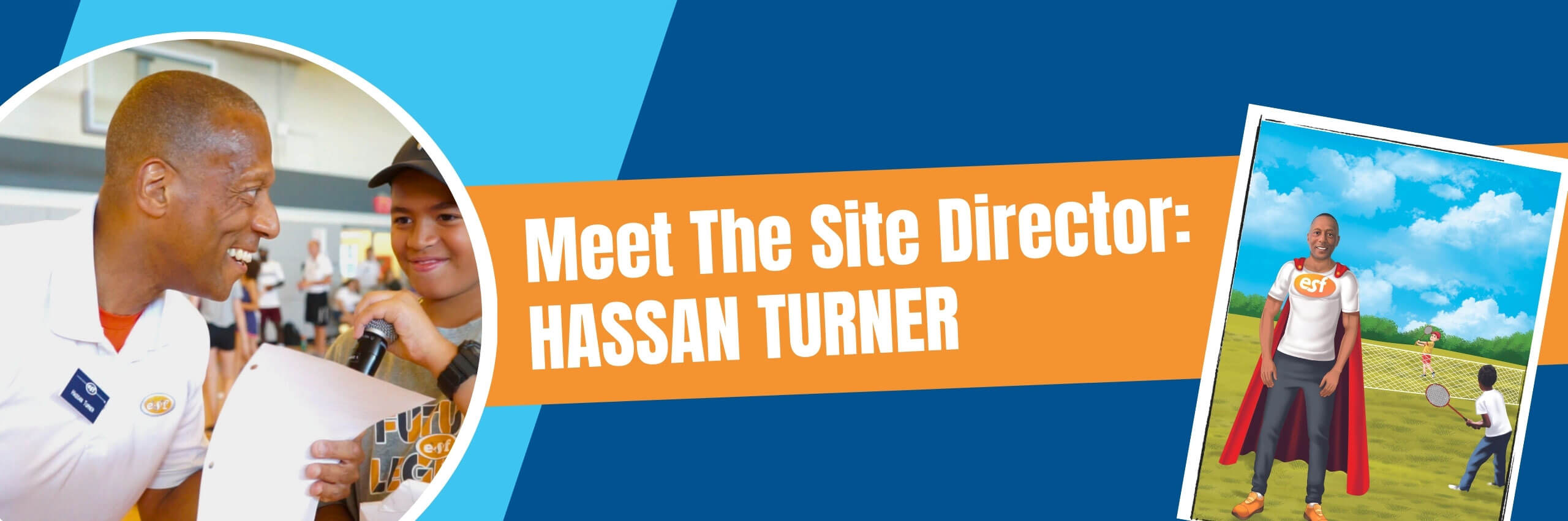 ESF Riverdale - Meet the Site Director: Hassan Turner