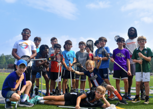 Our lacrosse players and SportsLab are not only focused on winning but also team-building with mentors and friends!